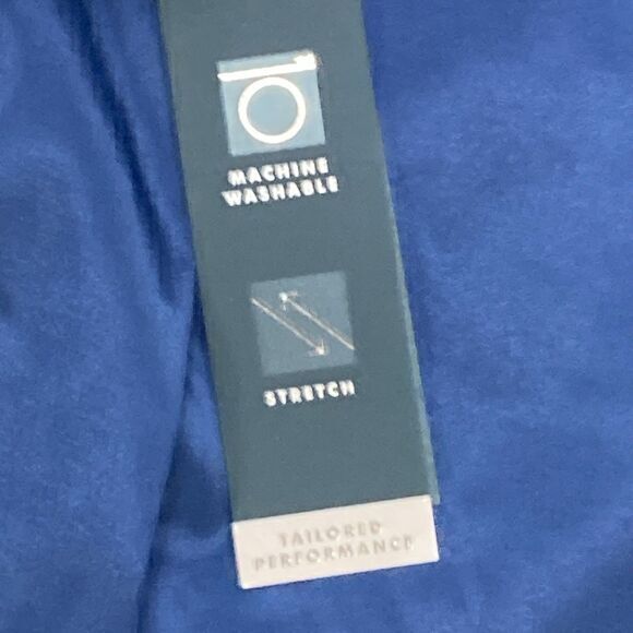 Banana Republic Blazer Womens 4 Blue Wool Office Career Chic Minimalist Coat New - Picture 16 of 16